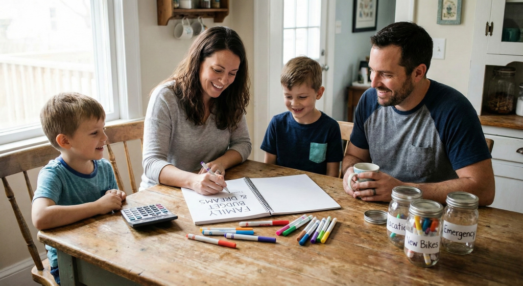 5 Steps to Create a Family Budget and End Money Fights
